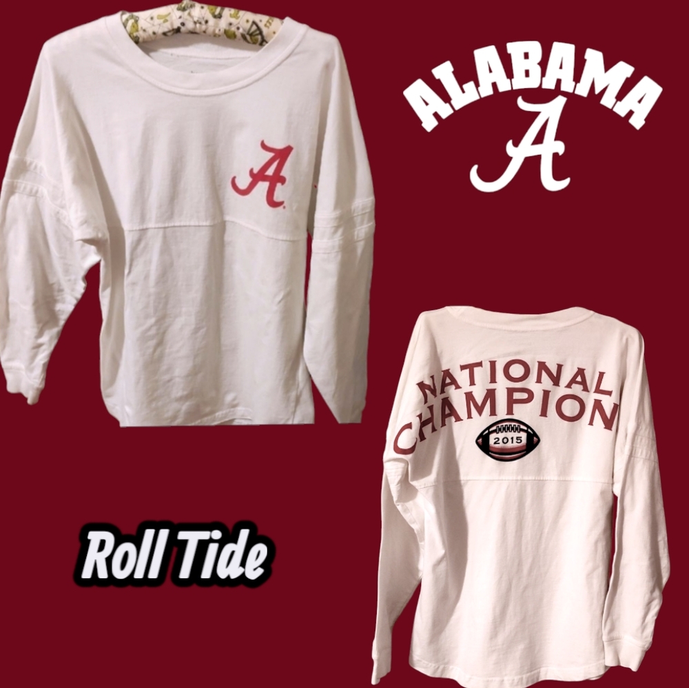 Alabama 2015 Women's National Champion Top Small Petite